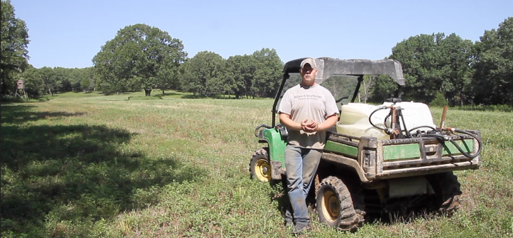 Fall Food Plots at Oak Creek Whitetail Ranch